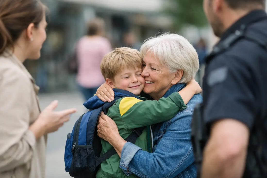 Verdwaald kind rustig terugvinden: 7 stappen