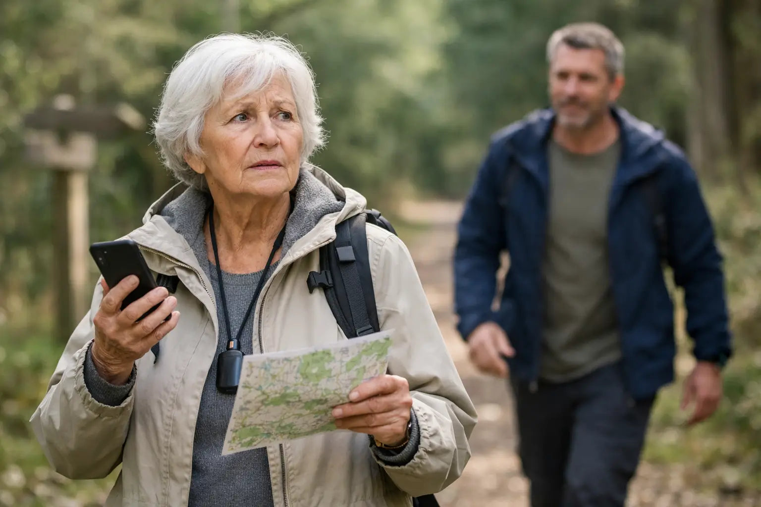 Beste senior hulpmiddelen bij verdwalen