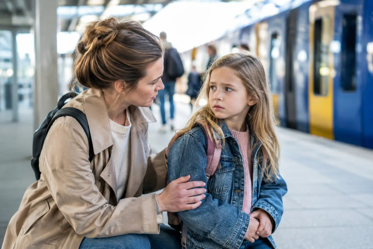 Kind kwijt op station? Voorbeeld voor ouders