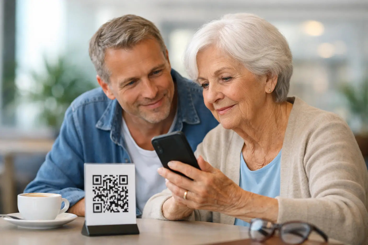 Is QR-identificatie veilig voor senioren?