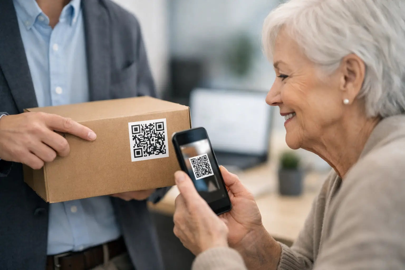 Wat zet je op een QR-label?