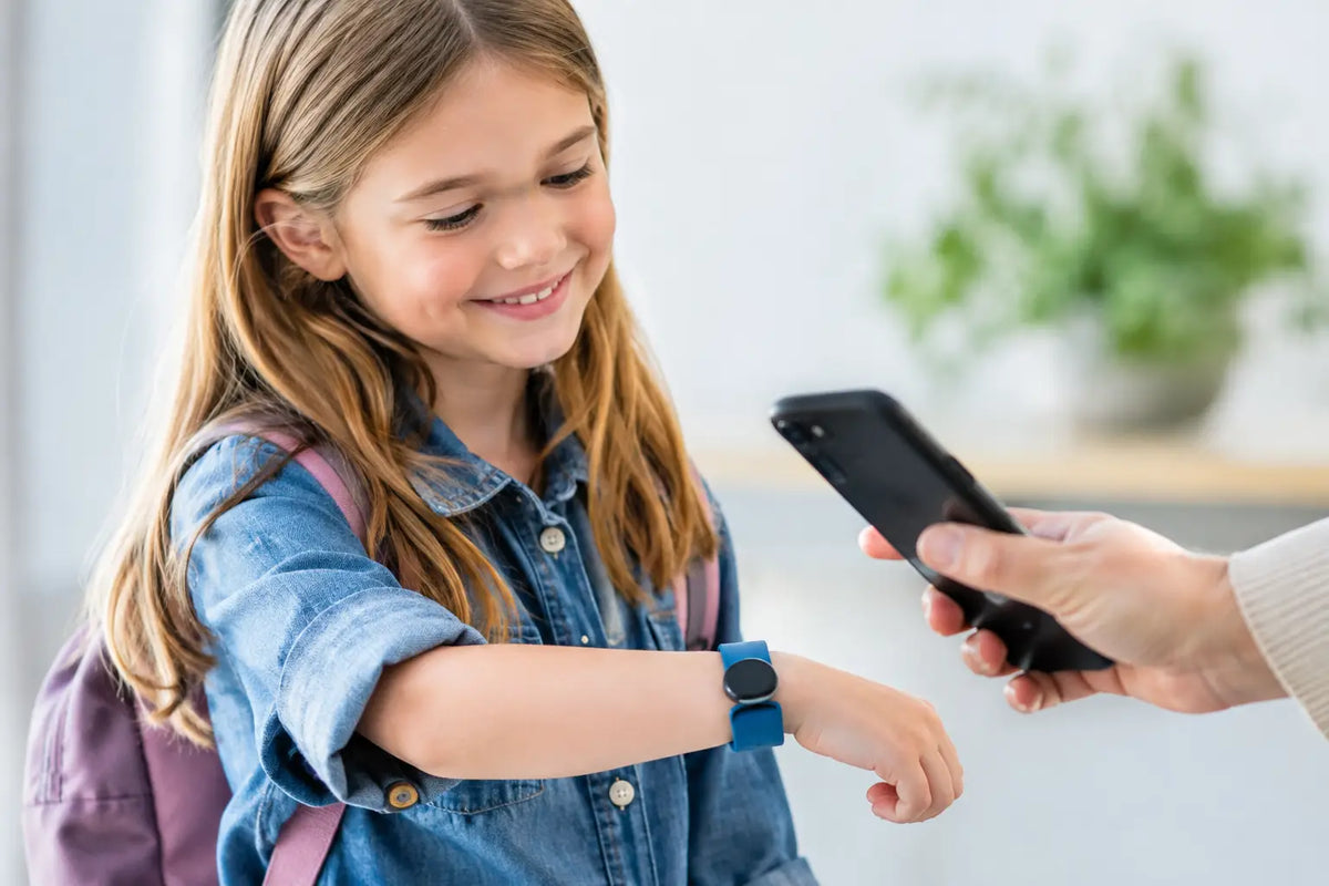 Review van een scanbare armband voor kinderen