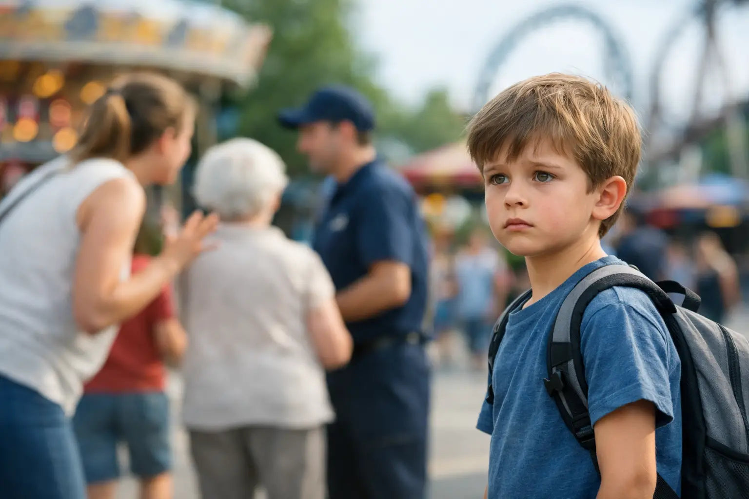 Wat als je kind verdwaalt in het pretpark?