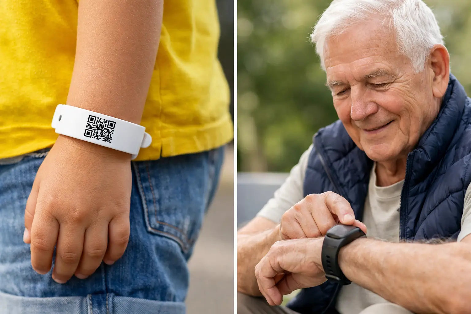 QR polsbandje of gps tracker: wat kies je?