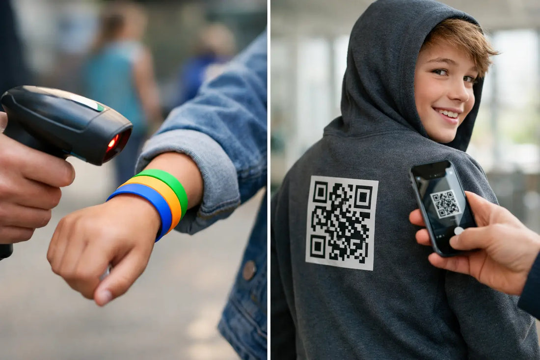 Schoolpolsbandjes of scanbare hoodies kiezen?