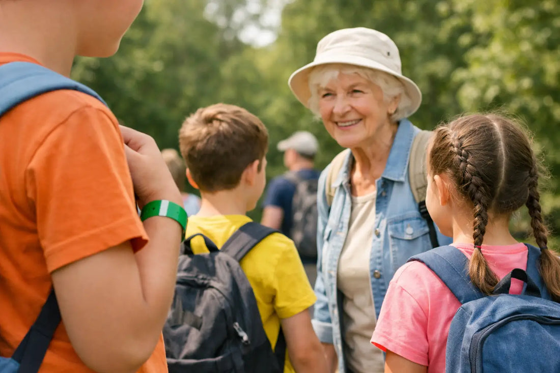Polsbandje schooluitstap voor rustige groepsdagen