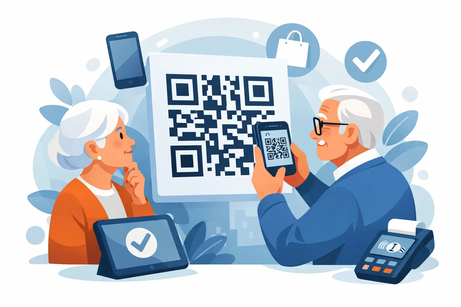 QR code voor senioren: werkt het echt?
