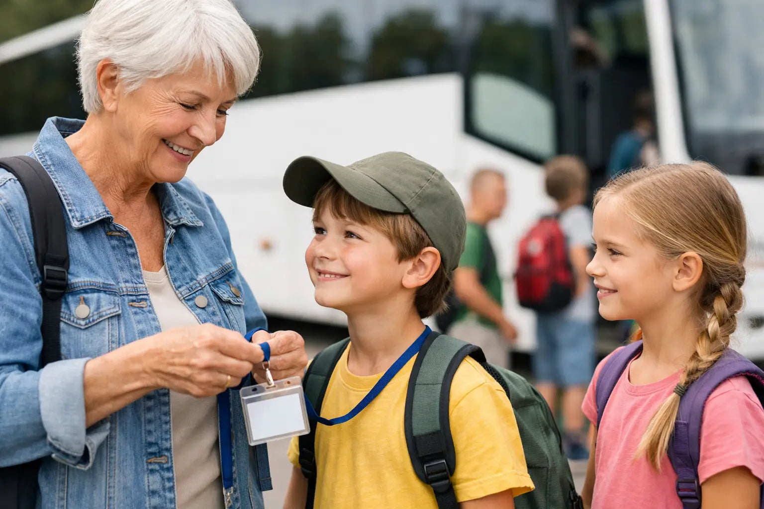 Schoolreisje identificatie kinderen regelen