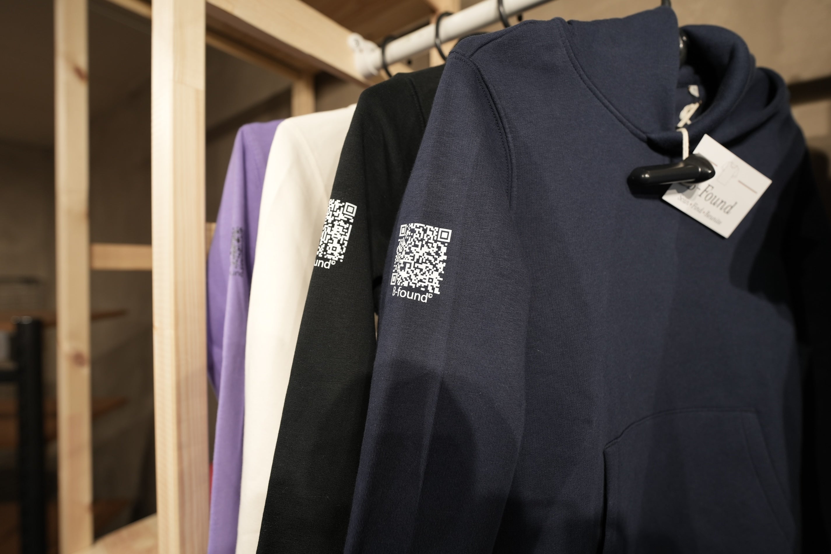 B-found hoodie