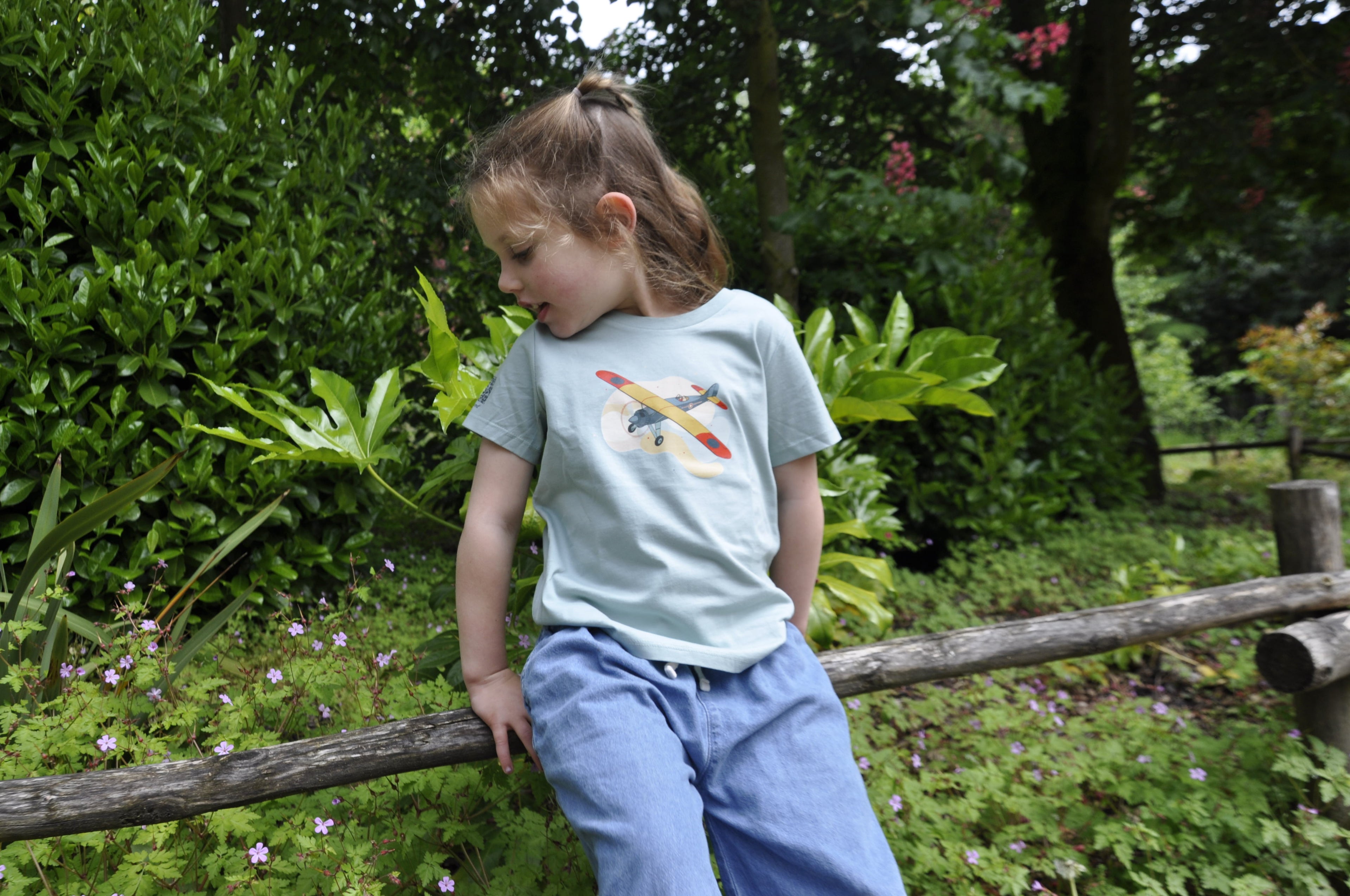 T-shirt Vliegtuig