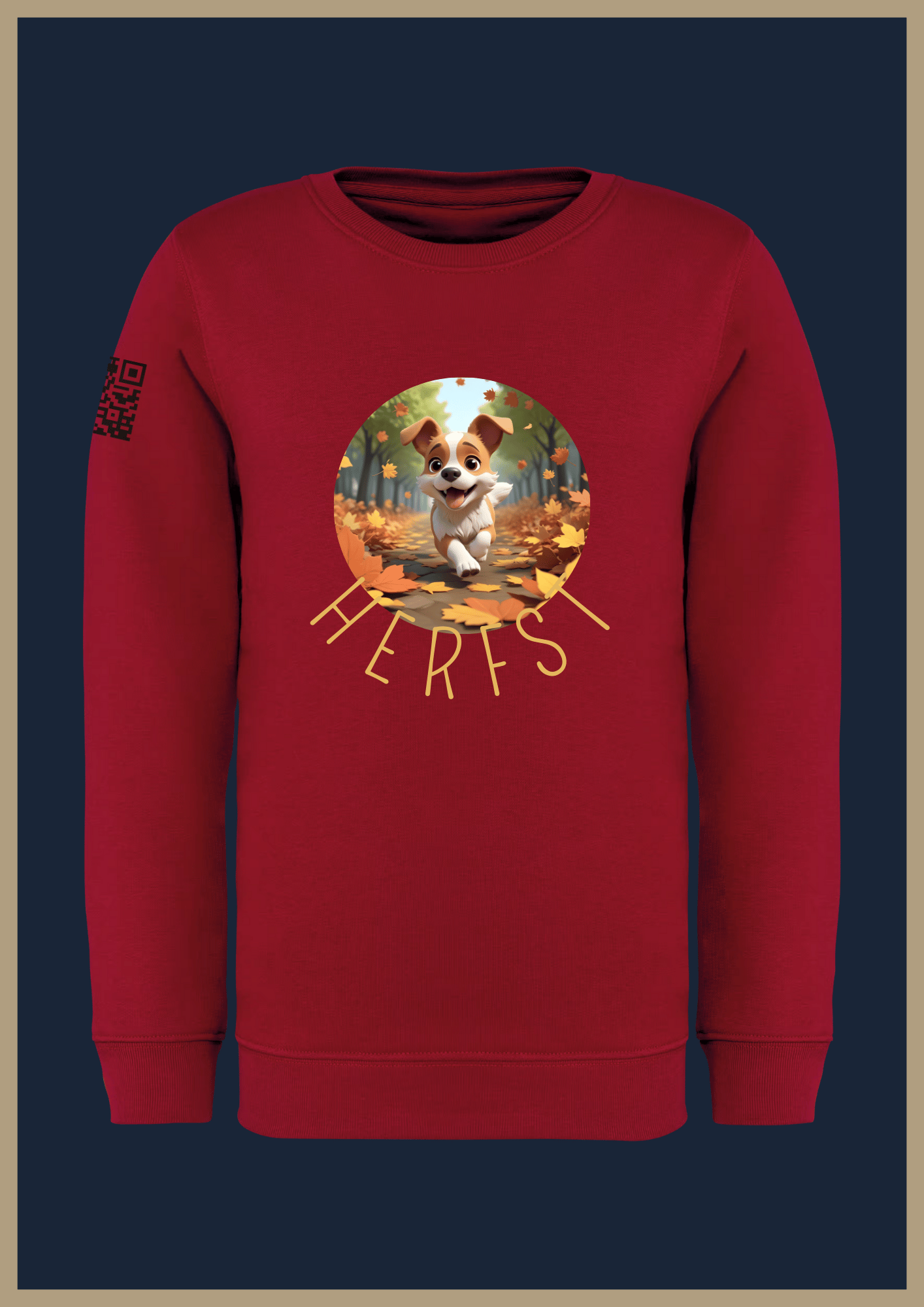 Sweatshirt 4 seizoenen 'herfst'