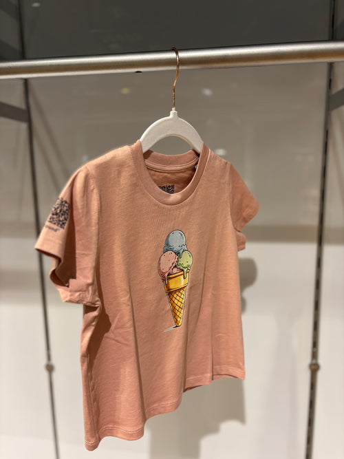 B-found ijsje startpakket QR t-shirt kinderen veiligheid reunificatie
