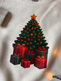 B-found kerstsweater- kerstboom editie