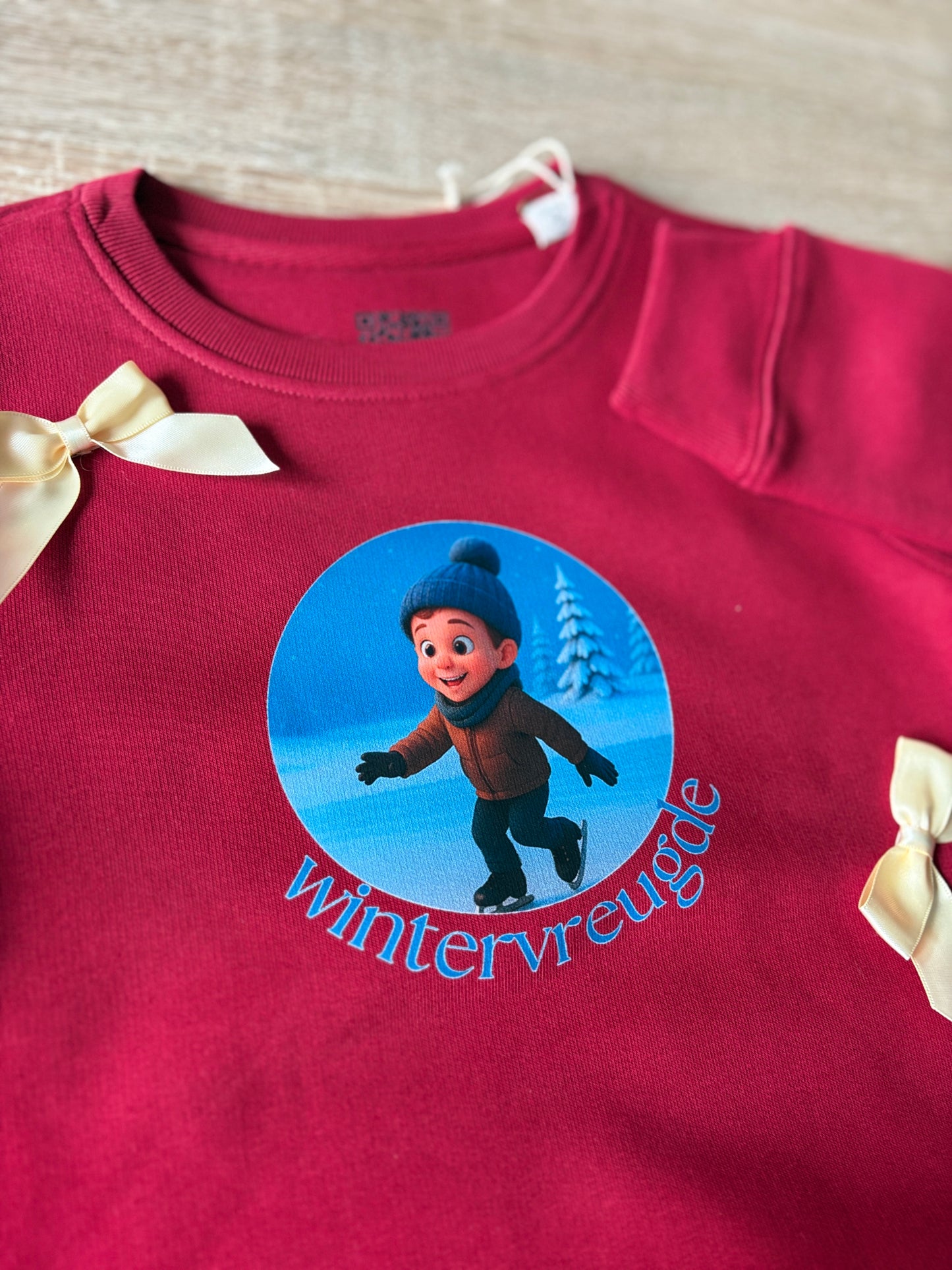 B-found kerstsweater- Wintervreugde