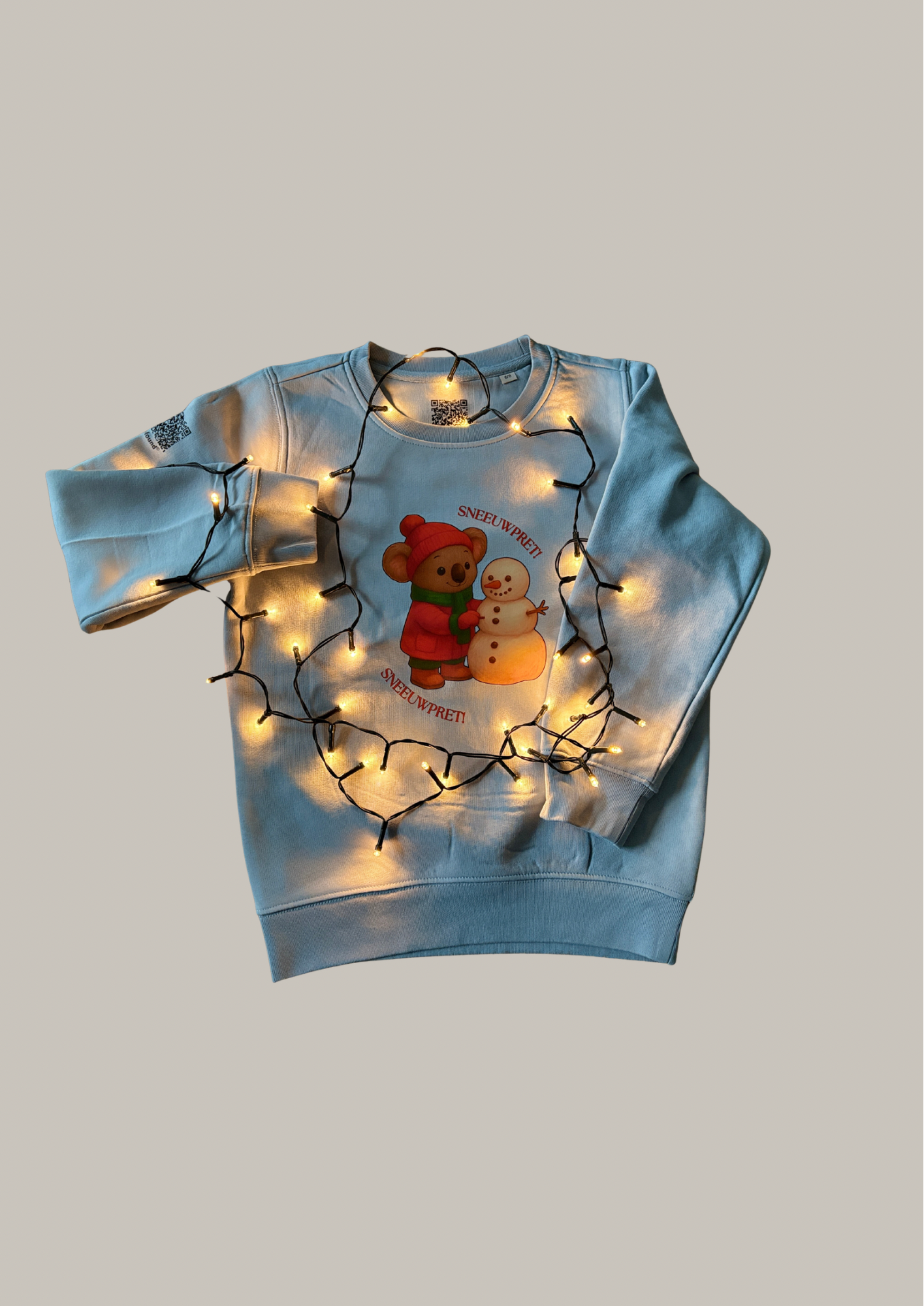 B-found kerstsweater- Kiko’s Sneeuwpret