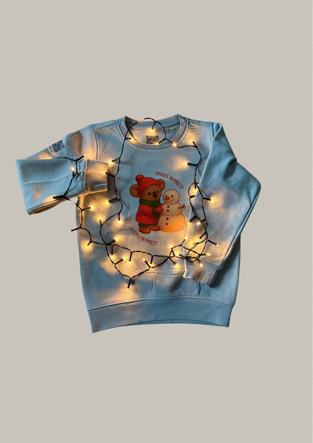 B-found kerstsweater- Kiko’s Sneeuwpret