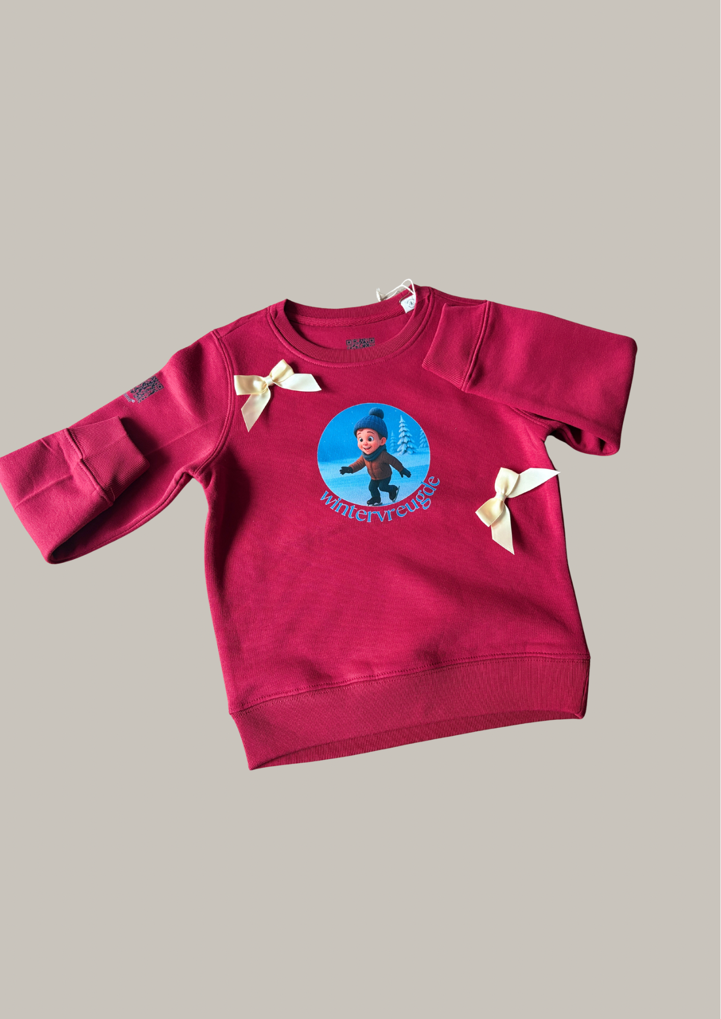 B-found kerstsweater- Wintervreugde