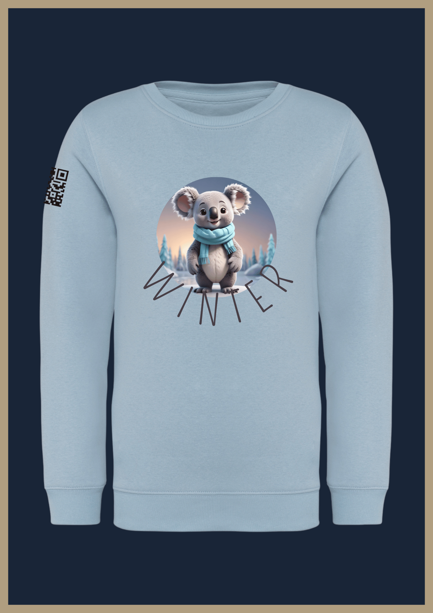 Sweatshirt 4 seizoenen 'winter'
